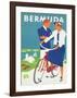 Bermuda-Adolph Treidler-Framed Art Print