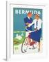 Bermuda-Adolph Treidler-Framed Art Print