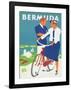 Bermuda-Adolph Treidler-Framed Art Print