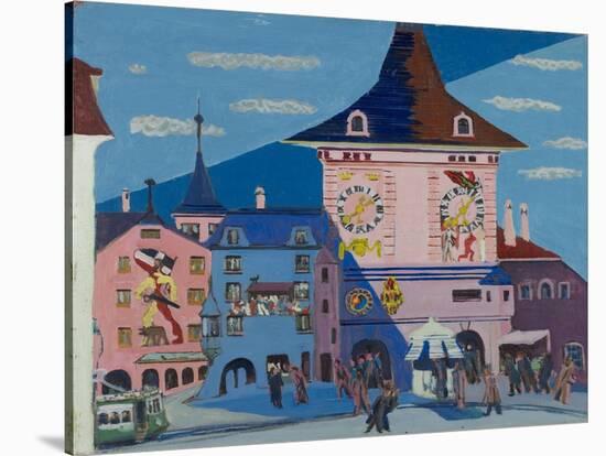 Bern with Belltower, 1935-Ernst Ludwig Kirchner-Stretched Canvas