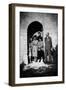 Bernadette Lafont (2nd from l), young, in family with her father (r) and mother (background), Nimes-null-Framed Photo