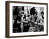 Bernadette Lafont and Claude Chabrol sur le tournage du film Les Godelureaux by ClaudeChabrol, 1961-null-Framed Photo