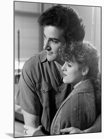 Bernadette Peters and Mandy Patinkin-null-Mounted Premium Photographic Print