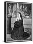 Bernadette Soubirous French Visionary and Saint as a Nun at Nevers-null-Framed Stretched Canvas