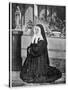 Bernadette Soubirous French Visionary and Saint as a Nun at Nevers-null-Stretched Canvas