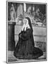 Bernadette Soubirous French Visionary and Saint as a Nun at Nevers-null-Mounted Photographic Print