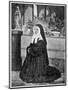 Bernadette Soubirous French Visionary and Saint as a Nun at Nevers-null-Mounted Photographic Print