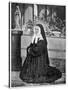 Bernadette Soubirous French Visionary and Saint as a Nun at Nevers-null-Stretched Canvas