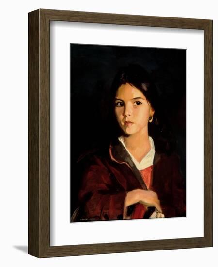 Bernadita, 1922-Robert Cozad Henri-Framed Giclee Print