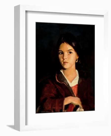 Bernadita, 1922-Robert Cozad Henri-Framed Giclee Print