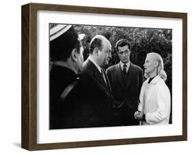 Bernard Blier, Jean Olivier and Michèle Morgan: Retour de Manivelle, 1957-Marcel Dole-Framed Premium Photographic Print