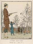 Hunting Dress 1912-Bernard Boutet De Monvel-Art Print