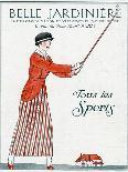 Gentleman in Evening Dress and a Topcoat Similar to a Frock Coat with a Seam at the Waist-Bernard Boutet De Monvel-Art Print