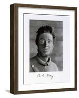 Bernard C Day, a member of Captain Scott's Antarctic expedition, 1910-1913-Herbert Ponting-Framed Photographic Print