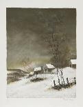 Untitled - Winter Landscape I-Bernard Charoy-Framed Collectable Print