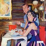 Love Struck - Saturday Evening Post "Leading Ladies", April 25, 1959 pg.37-Bernard D'Andrea-Framed Giclee Print