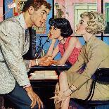 Love Struck - Saturday Evening Post "Leading Ladies", April 25, 1959 pg.37-Bernard D'Andrea-Giclee Print