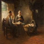 Evening Meal-Bernard de Hoog-Framed Giclee Print