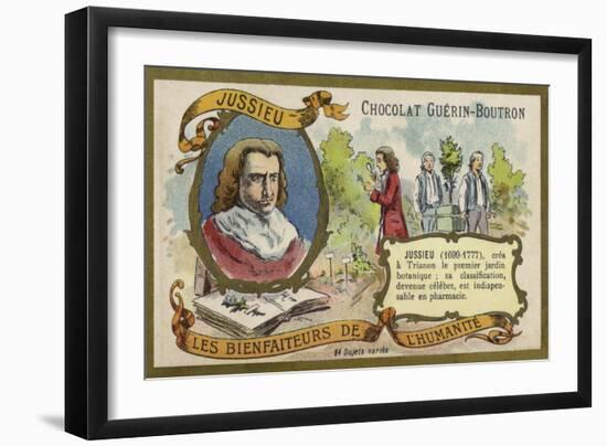 Bernard De Jussieu, French Naturalist-null-Framed Giclee Print