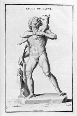 Faun or Satyr, after a Roman Statue, 1757