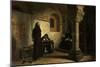 Bernard Délicieux before the Inquisition Tribunal, Ca 1881-Jean-Paul Laurens-Mounted Giclee Print