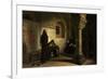 Bernard Délicieux before the Inquisition Tribunal, Ca 1881-Jean-Paul Laurens-Framed Giclee Print