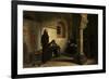 Bernard Délicieux before the Inquisition Tribunal, Ca 1881-Jean-Paul Laurens-Framed Giclee Print