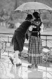 Avenue of Fountains Water Jets Amuse Visitors at Villa D’Este Estate at Tivoli near Rome., 1934 (Ph-Bernard F Rogers-Giclee Print