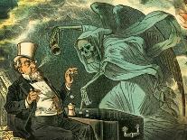 Gambling with Death, 1883-Bernard Gillam-Laminated Giclee Print