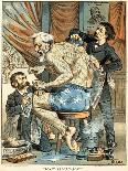 Gulliver and the Party Lilliputians, 1885-Bernard Gillam-Giclee Print