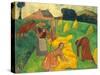 Bernard: Harvest, 1889-Emile Bernard-Stretched Canvas