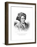 Bernard Le Bovier De Fontenelle, C1870S-E Ronjat-Framed Giclee Print