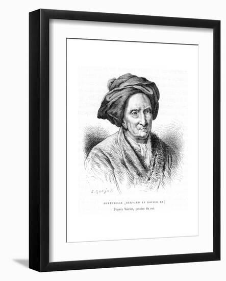 Bernard Le Bovier De Fontenelle, C1870S-E Ronjat-Framed Giclee Print