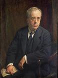 Portrait of Gustav Holst, 1923-Bernard Munns-Framed Giclee Print