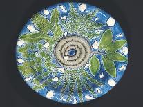 Plate with Embossed Naturalistic Decorations and Polychrome Enamel, 1550-Bernard Palissy-Giclee Print