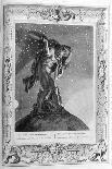 Sisyphus Pushing His Stone Up a Mountain, 1733-Bernard Picart-Giclee Print