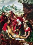 Central Panel of a Triptych Depicting the Seven Sorrows of the Virgin, c.1520-35-Bernard van Orley-Giclee Print