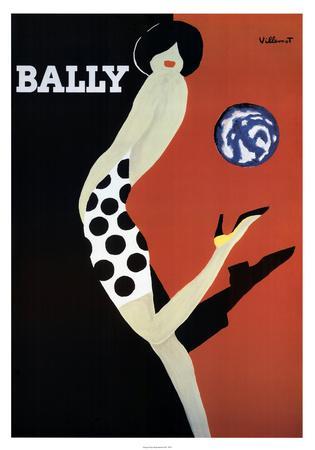 Bally posters by bernard villemot deals