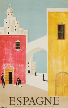 Espagne Poster by Bernard Villemot