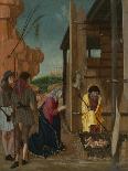 The Adoration of the Shepherds, Ca 1485-Bernardino Butinone-Mounted Giclee Print