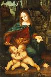 Madonna with Child-Bernardino de' Conti-Framed Giclee Print