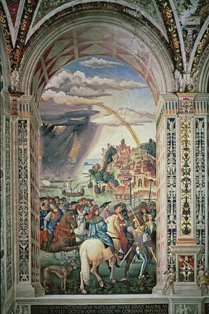 The Departure of Aeneas Silvius Piccolomini for Basel, C.1503-8