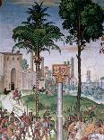 The Departure of Aeneas Silvius Piccolomini for Basel, C.1503-8-Bernardino di Betto Pinturicchio-Giclee Print