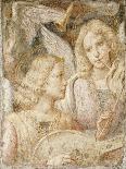 Little angel worshipping-Bernardino Luini-Art Print