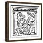 Bernardo Bellincioni (1452-1492), Italian Poet, 1493, (1917)-null-Framed Giclee Print