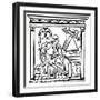 Bernardo Bellincioni (1452-1492), Italian Poet, 1493, (1917)-null-Framed Giclee Print