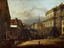 Flour Market Squarein Vienna-Bernardo Bellotto-Giclee Print