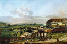 View of Pirna from the Right Bank of the Elbe, C.1753-Bernardo Bellotto-Giclee Print