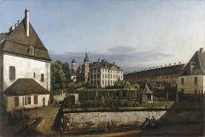 The Fortress of Konigstein: Courtyard with the Brunnenhaus, 1756-58-Bernardo Bellotto-Giclee Print