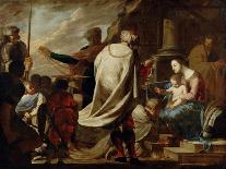 Christ Driving the Traders from the Temple, C. 1645-Bernardo Cavallino-Giclee Print